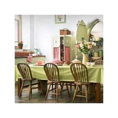 REVIVE YOUR TIRED KITCHEN WITH A WIPE CLEAN TABLECLOTH